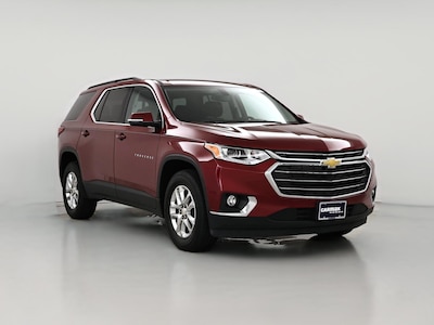 Red 2020 Chevrolet Traverse LT Cloth