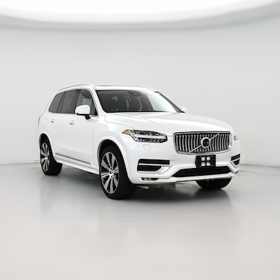 White 2024 Volvo XC90 B6 Plus Bright Theme