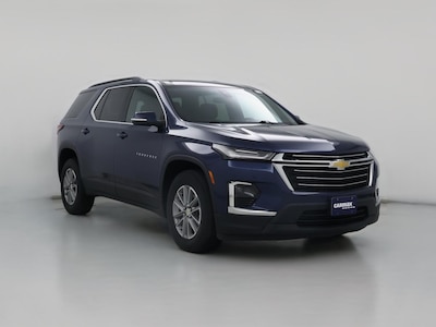 Blue 2023 Chevrolet Traverse LT Cloth