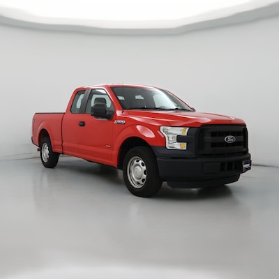 Red 2016 Ford F150 XL