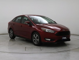Red 2017 Ford Focus SE