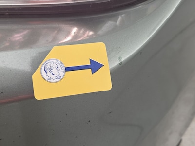 Bumper Front Cosmetic Imperfection