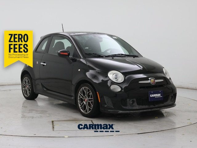 Black 2016 FIAT 500 Abarth Hatchback Front-Wheel Drive Automatic