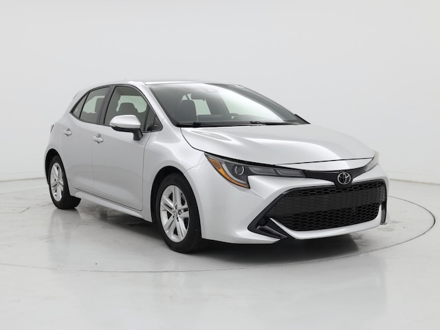Silver 2019 Toyota Corolla Hatchback SE FWD Hatchback Front-Wheel Drive Automatic