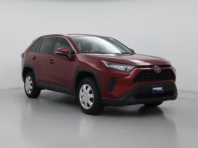 Red 2022 Toyota RAV4 LE