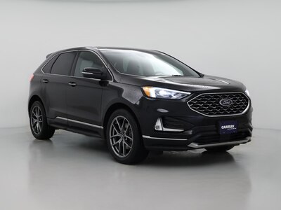 Black 2020 Ford Edge Titanium
