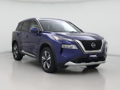 Blue 2023 Nissan Rogue Platinum