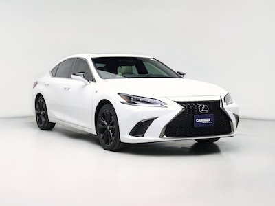 White 2023 Lexus ES 300h F-SPORT Handling