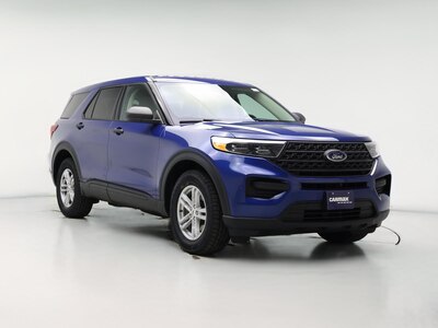 Blue 2022 Ford Explorer