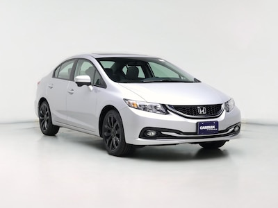 Silver 2015 Honda Civic EX-L