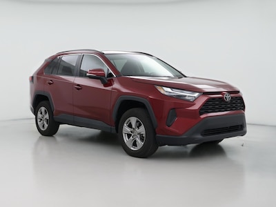 Red 2022 Toyota RAV4 XLE