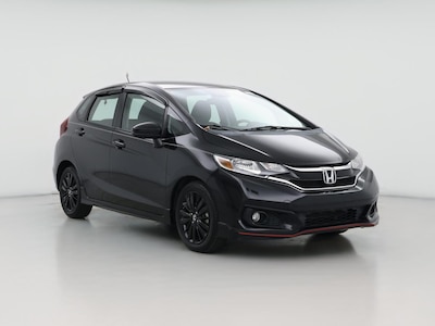 Black 2018 Honda Fit Sport