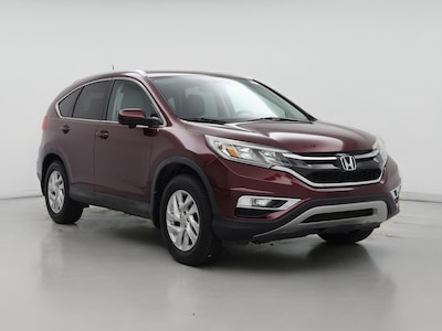 Red 2015 Honda CR-V EX-L