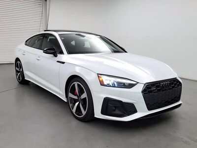 White 2022 Audi A5 Sportback Premium Plus