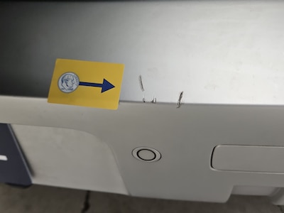 Bumper Rear Cosmetic Imperfection