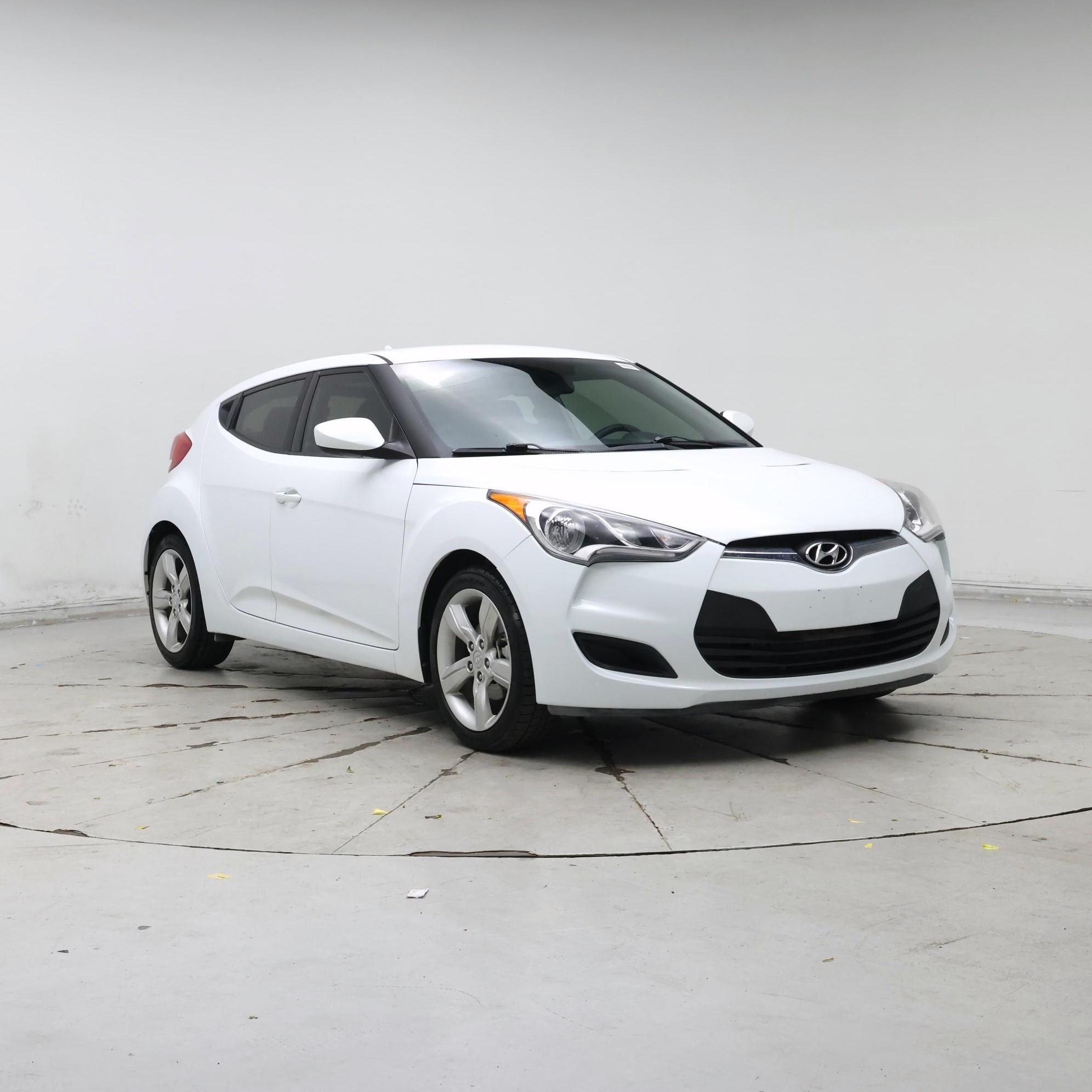 White 2014 Hyundai Veloster Coupe  Automatic