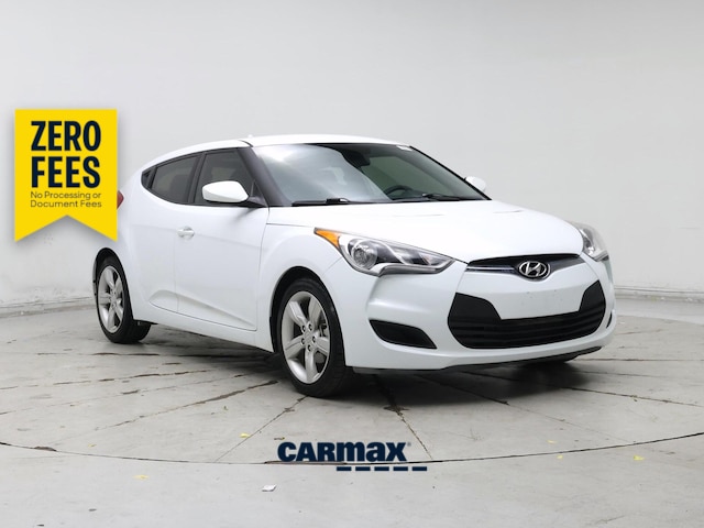 White 2014 Hyundai Veloster Coupe Automatic