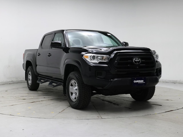 Black 2023 Toyota Tacoma SR V6 Double Cab 4WD Pickup Truck Four-Wheel Drive Automatic