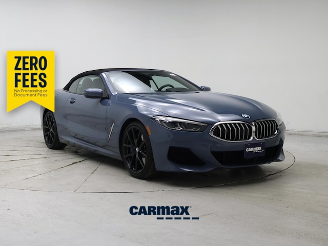 Blue 2022 BMW 8 Series Convertible All-Wheel Drive Automatic