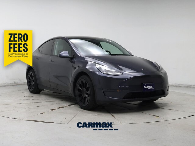 Gray 2020 Tesla Model Y Long Range AWD SUV / Crossover All-Wheel Drive Automatic