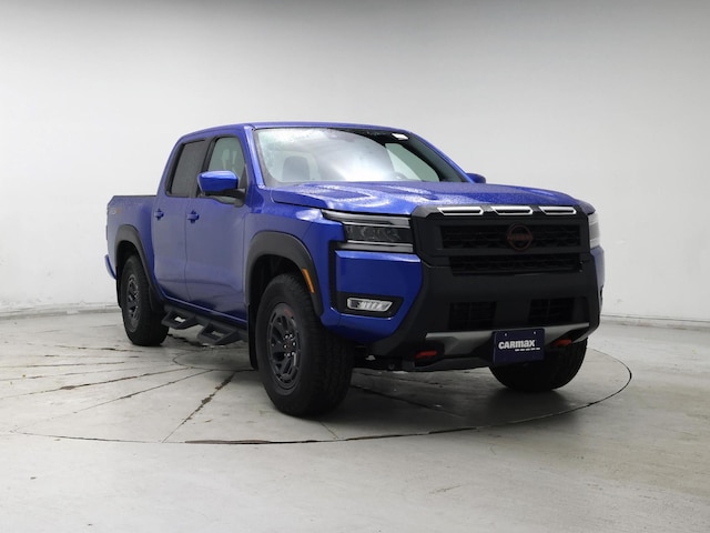 Blue 2025 Nissan Frontier PRO-4X Crew Cab 4WD Pickup Truck Four-Wheel Drive Automatic