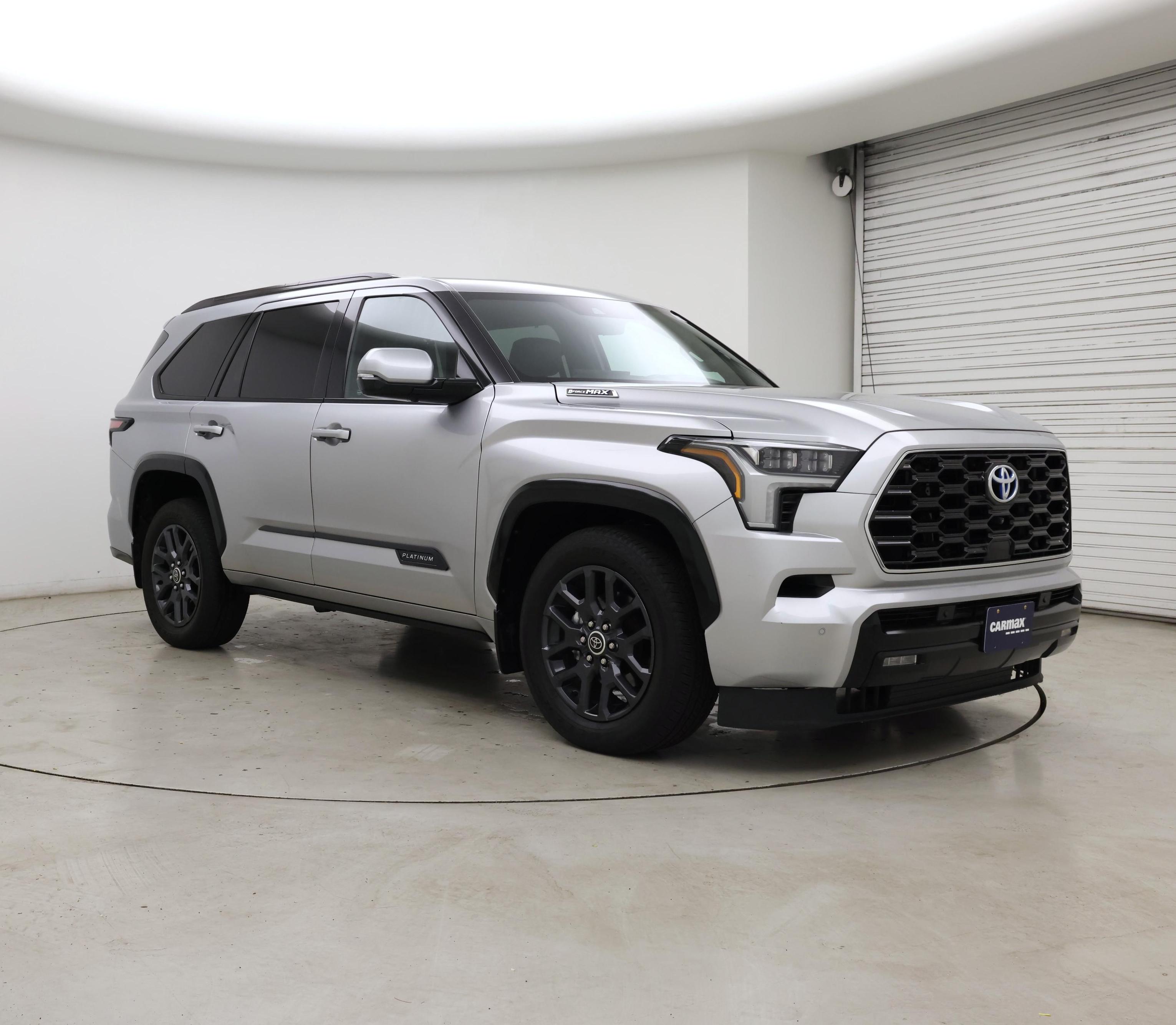 Silver 2023 Toyota Sequoia SUV / Crossover Four-Wheel Drive Automatic