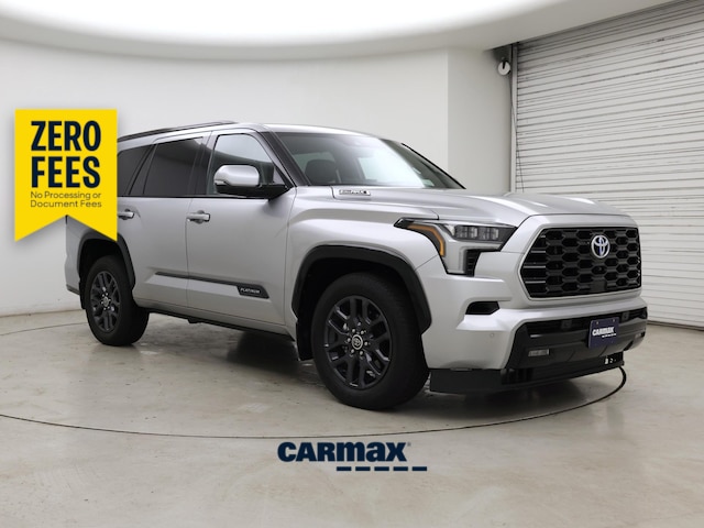 Silver 2023 Toyota Sequoia SUV / Crossover Four-Wheel Drive Automatic