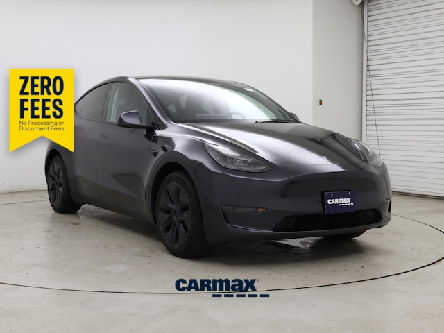 Gray 2025 Tesla Model Y SUV / Crossover Rear-Wheel Drive Automatic