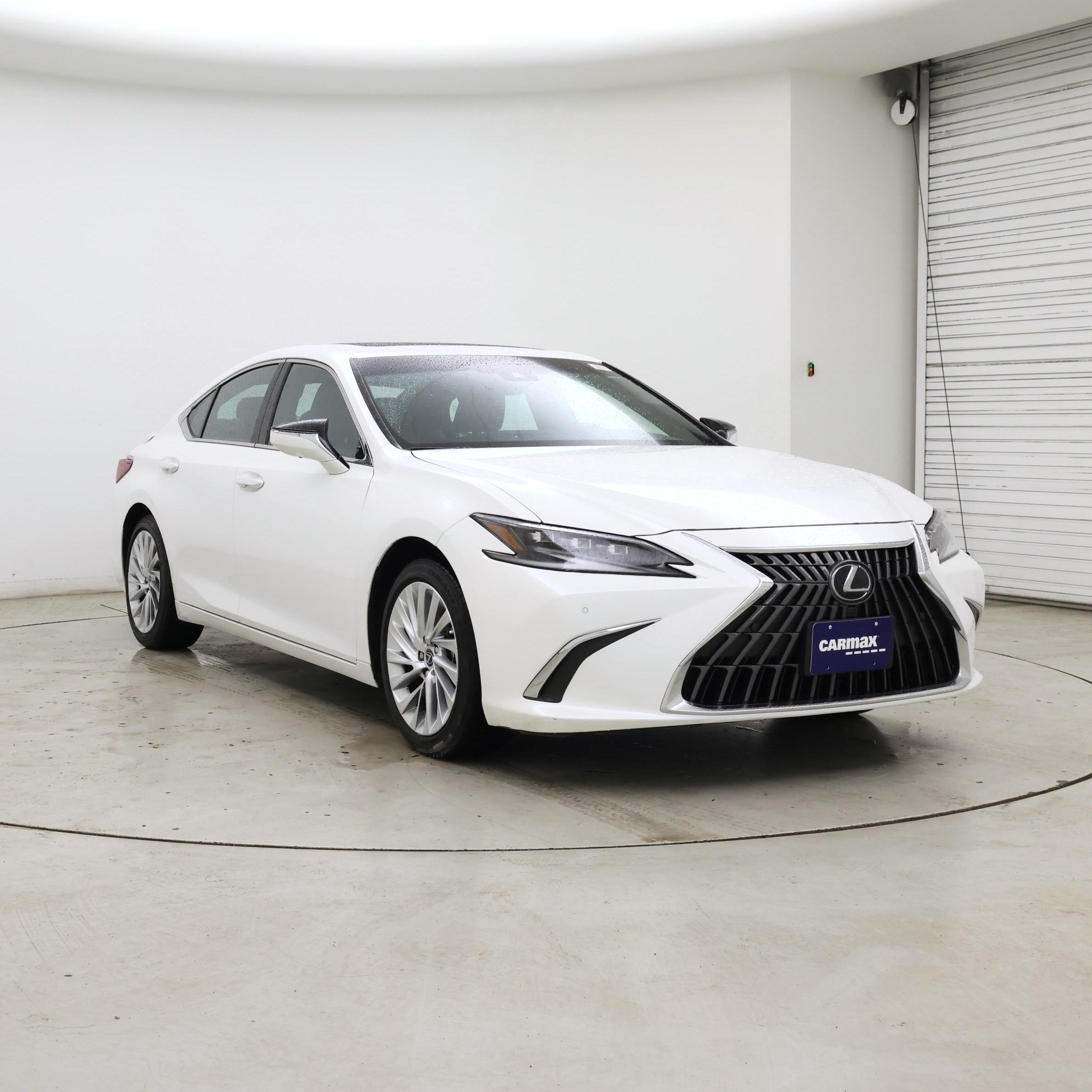White 2025 Lexus ES Hybrid Sedan Front-Wheel Drive Automatic