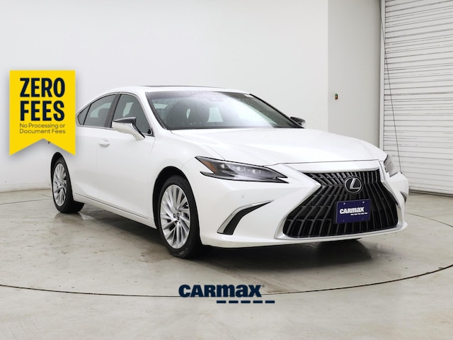 White 2025 Lexus ES Hybrid Sedan Front-Wheel Drive Automatic