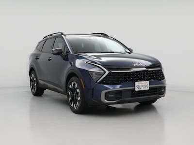 Blue 2023 Kia Sportage PHEV X-Line Prestige