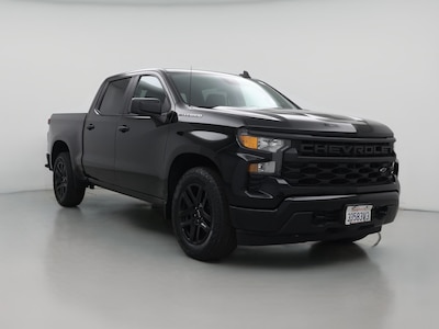 Black 2023 Chevrolet Silverado 1500 Custom