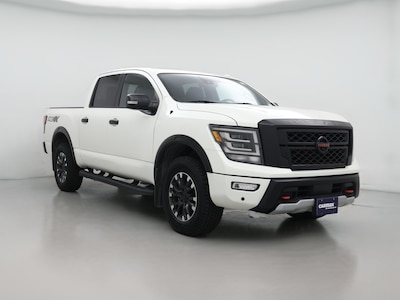 White 2021 Nissan Titan PRO-4X