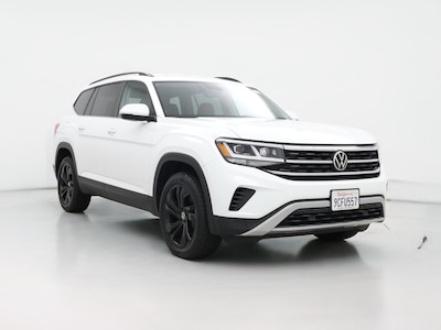 White 2022 Volkswagen Atlas SE w/Tech