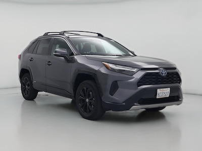 Gray 2022 Toyota RAV4 Hybrid SE