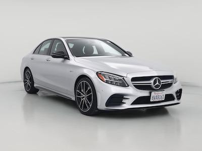 Silver 2021 Mercedes-Benz C43 AMG