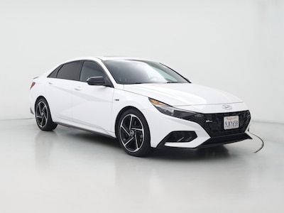 White 2023 Hyundai Elantra N Line