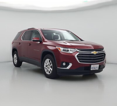 Red 2018 Chevrolet Traverse LT