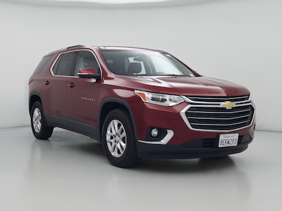 Red 2018 Chevrolet Traverse LT