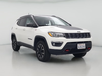 White 2019 Jeep Compass Trailhawk