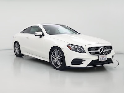 White 2018 Mercedes-Benz E400