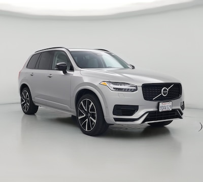 Silver 2023 Volvo XC90 Recharge PHEV T8 Plus Dark Theme