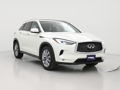 White 2022 Infiniti QX50 Luxe