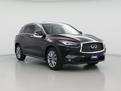 Black 2022 Infiniti QX50 Luxe