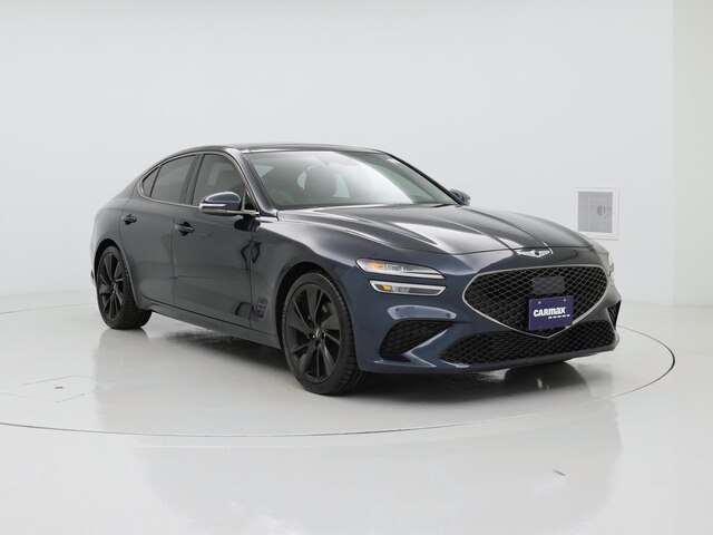 Blue 2023 Genesis G70 2.0T RWD Sedan Rear-Wheel Drive Automatic