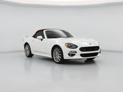 White 2018 Fiat 124 Spider Lusso Red Top Edition