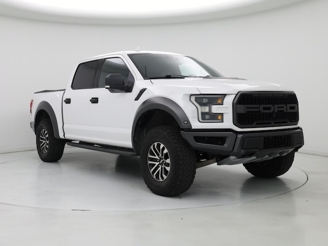 White 2019 Ford F-150 Raptor SuperCrew 4WD Pickup Truck Four-Wheel Drive Automatic