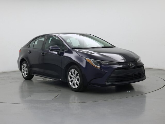 Blue 2023 Toyota Corolla LE FWD Sedan Front-Wheel Drive Automatic