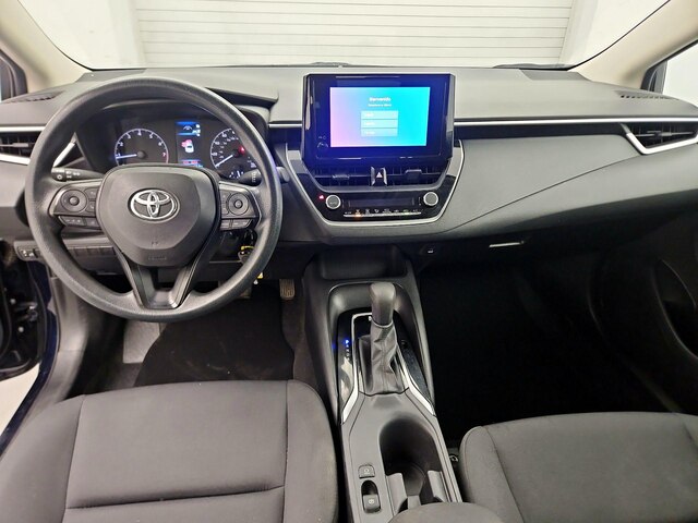 Blue 2023 Toyota Corolla LE FWD Sedan Front-Wheel Drive Automatic