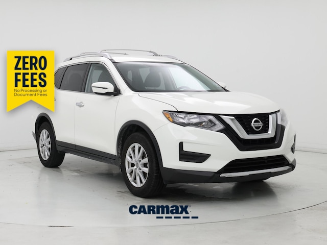 White 2017 Nissan Rogue SV FWD SUV / Crossover Front-Wheel Drive Automatic